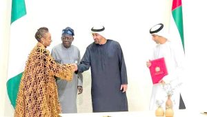 Dr. Jumoke Oduwole, Honourable Minister of Industry, Trade and Investment, and Thani bin Ahmed Al Zeyoudi, Minister of Foreign Trade of the UAE, signed this partnership, establishing a competitive pathway into the UAE. The CEPA is Nigerians first bilateral agreement.