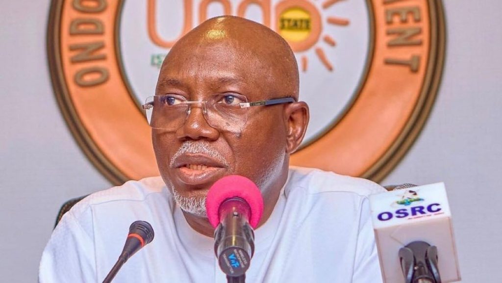 Ondo State Governor Lucky Aiyedatiwa
