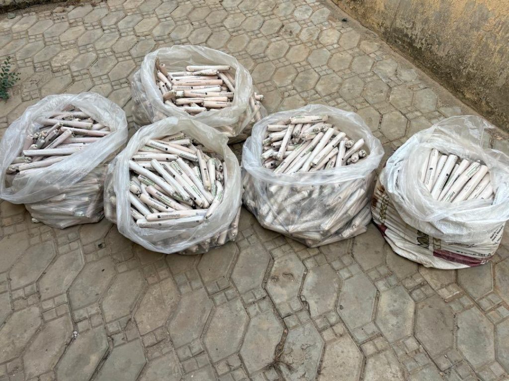 Zamfara police nab suspect for possession of 954 pieces of suspected explosive materials