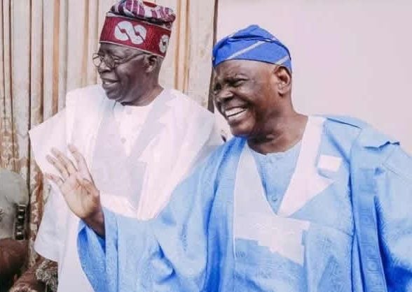 President Bola Tinubu and Bisi Akande