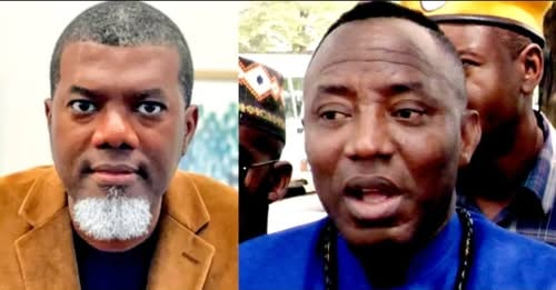 Reno Omokri and Omoloye Sowore
