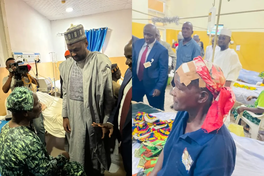 Senator LA visits wounded victims, assures families
