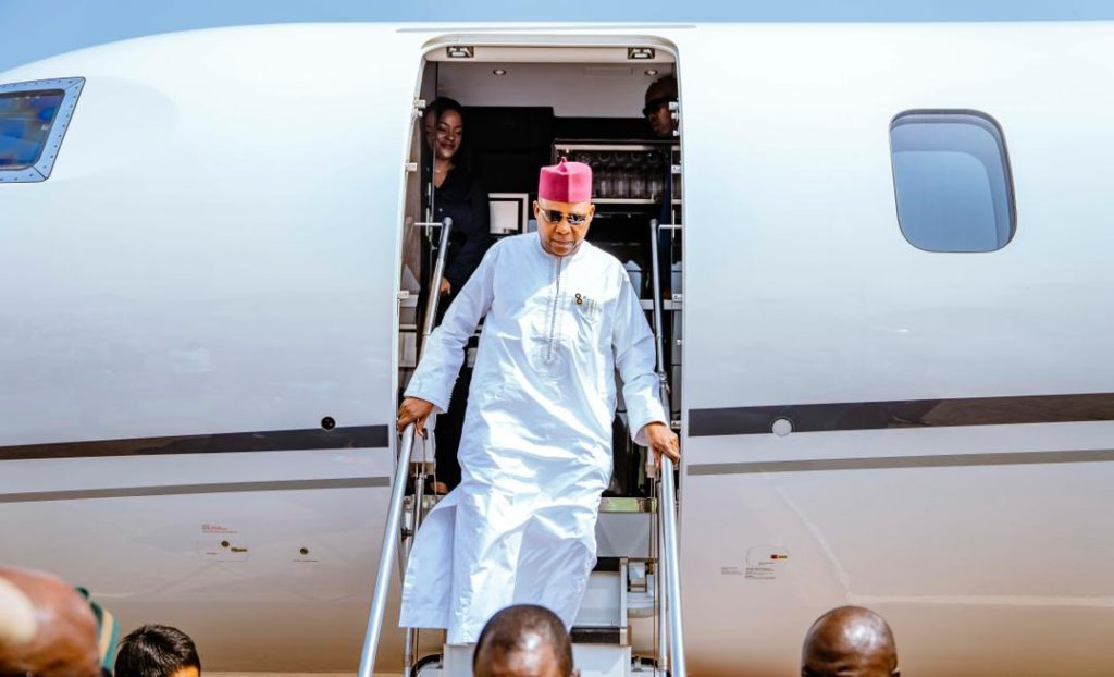 VP Kashim Shettima arrives in Guinea