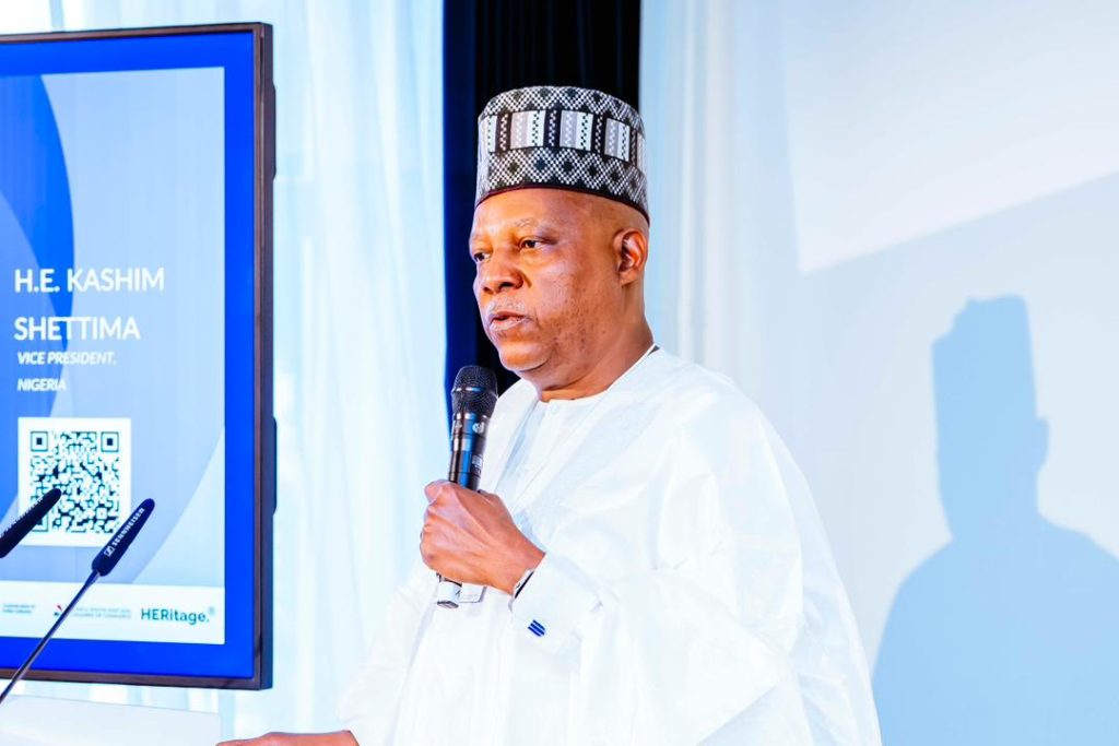 Nigerian Vice President Kashim Shettima attends 2026 World Economic Forum