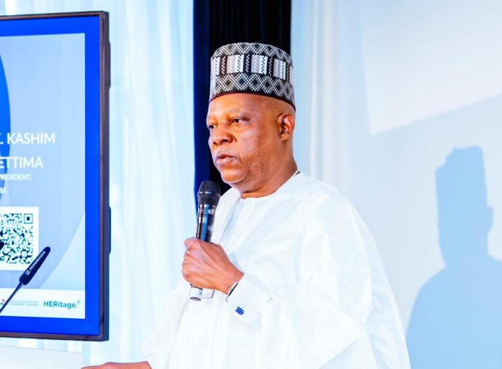 Nigerian Vice President Kashim Shettima attends 2026 World Economic Forum