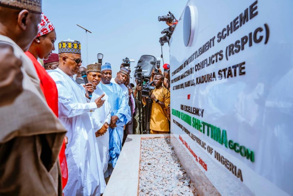 Shettima commissions resettlement scheme for Tudun Biri Community in Kaduna
