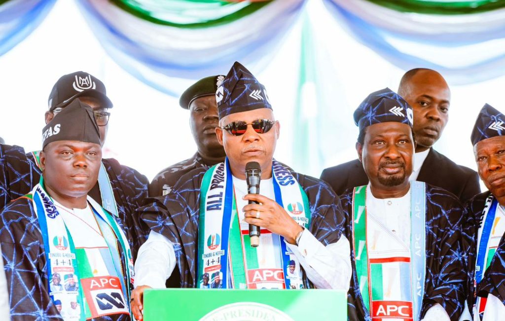 UPDATED: Tinubu receives Governor Kefas into APC, pledges development tie with Taraba 2 Shettima receives kefas to APC