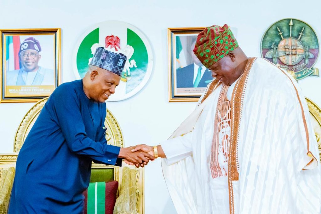 VP Kashim Shettima on Wednesday paid homage to the Gbong Gwom Jos and Chairman, Plateau State Council of Chiefs and Emirs , HRH Jacob Gyang Buba.