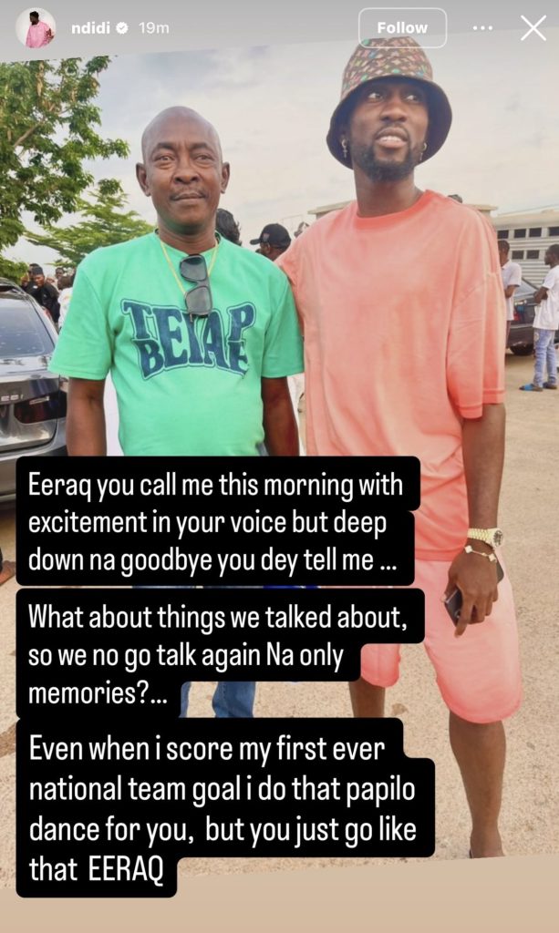 Tinubu mourns Super Eagles captain Wilfred Ndidi’s father, describes death as tragic loss 2 Tinubu mourns Super Eagles captain Wilfred Ndidi’s father, describes death as tragic loss