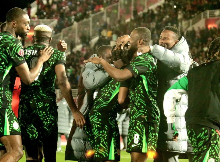 Super Eagles of Nigeria beat Algeria