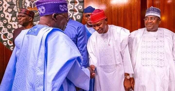 President Bola Tinubu and Kano Governor Abba Yusuf