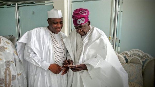Tinubu greets Senator Tambuwal on his 60th birthday