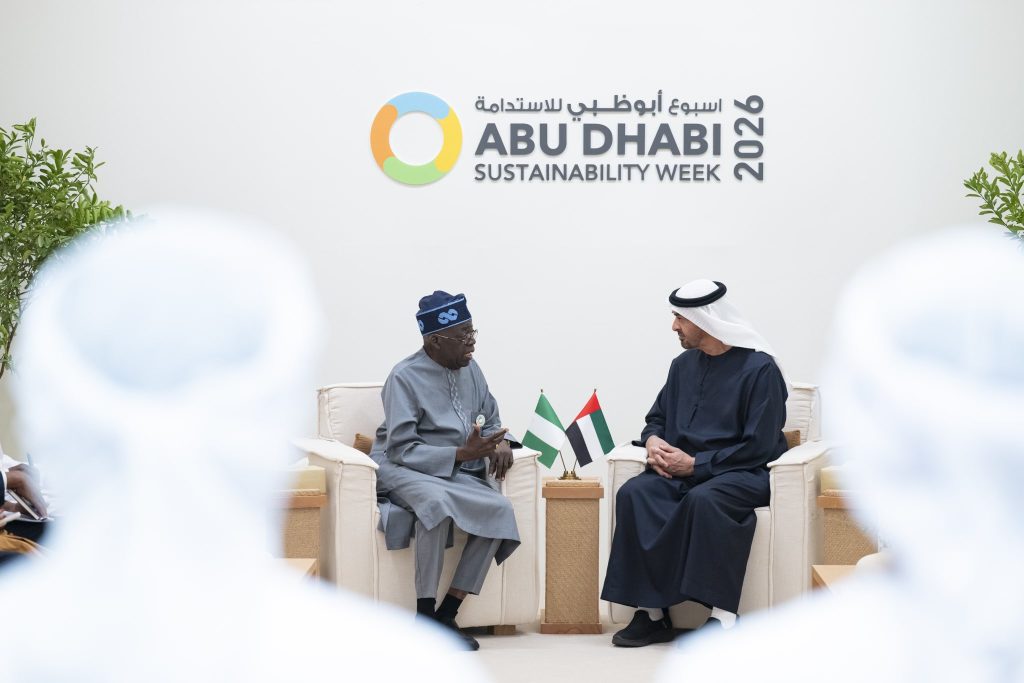 President Bola Tinubu and His Highness Mohamed bin Zayed Al Nahyan