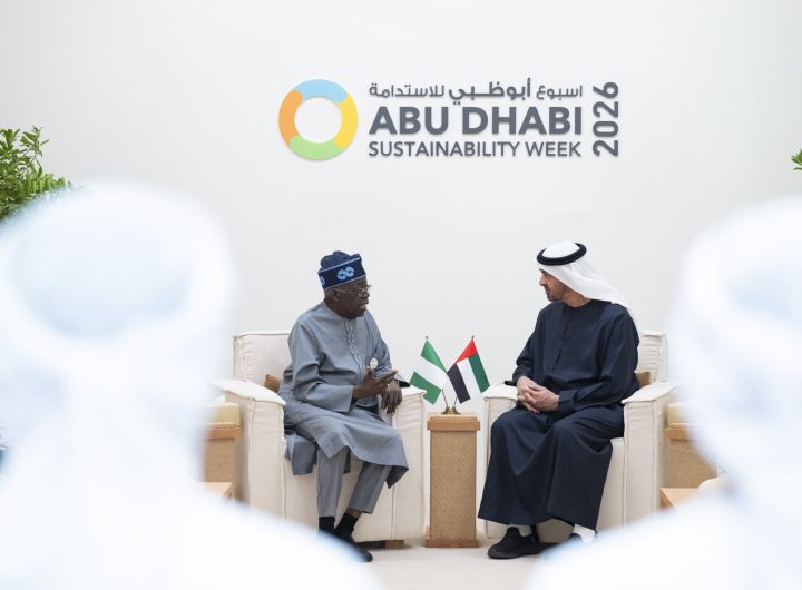 President Bola Tinubu and His Highness Mohamed bin Zayed Al Nahyan