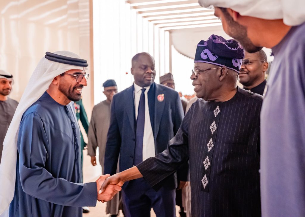 Tinubu arrives UAE for 2026 Abu Dhabi Sustainability Week