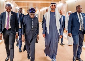 Tinubu arrives UAE for 2026 Abu Dhabi Sustainability Week