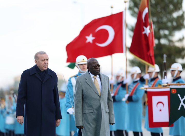 President President Recep Tayyip Erdogan, welcomed President Bola Ahmed Tinubu of Nigeria, who is paying a visit to Türkiye, with an official ceremony at the Presidential Complex.
