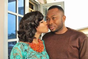 Nollywood actress Tonto Dikeh has announced that she has reconciled with her former husband, Churchill Olakunle