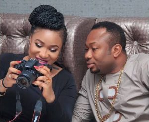 Nollywood actress Tonto Dikeh has announced that she has reconciled with her former husband, Churchill Olakunle