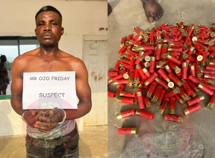 Nigerian Army Troops arrest suspected gun runners in Cross River