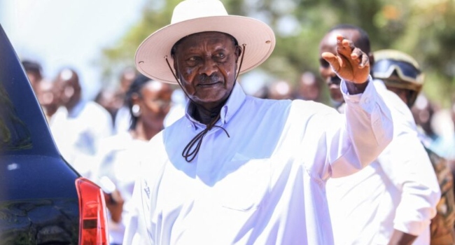 Ugandan President Yoweri Museveni