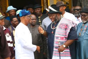 Wike visits Asari Dokubo in Rivers, Says Amanyanabo Has Pledged Support for Tinubu’s Re-election