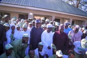 Zulum donates cow to nysc in borno