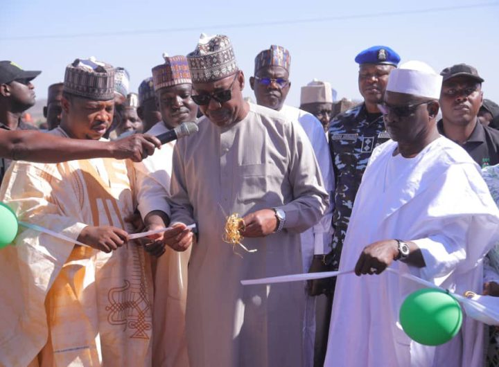 Zulum inaugurates new GDSS Wandali, ending 30 years on temporary site…inspects hospitals, schools