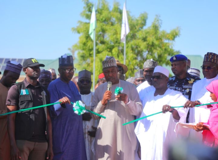 Zulum inaugurates school project in Borno