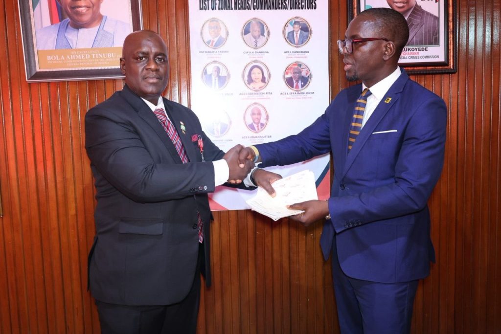 EFCC hands over recovered N802.4m to First Bank 