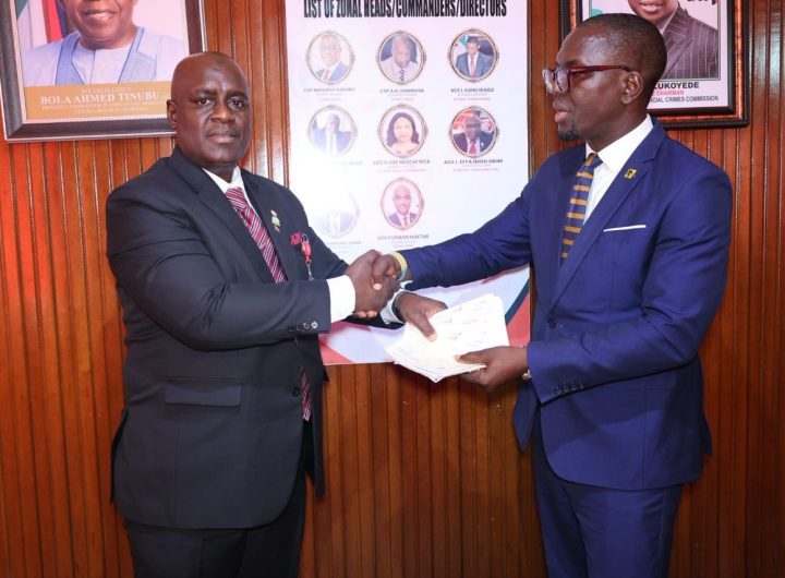 EFCC hands over recovered N802.4m to First Bank 