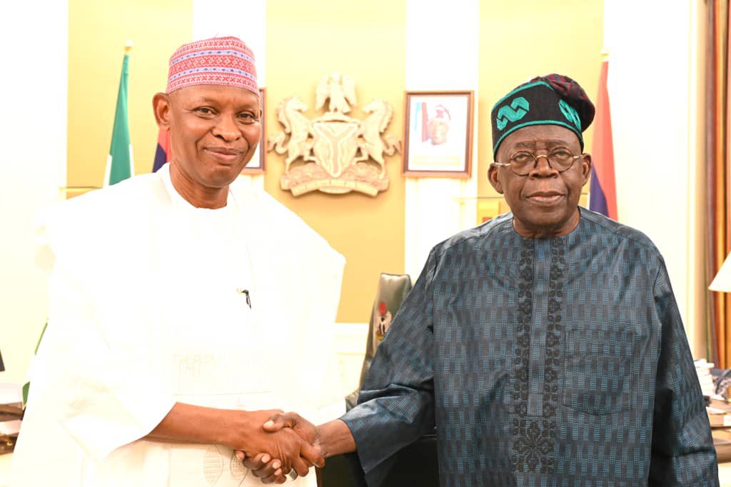 Kano Governor Abba Yusuf resigns NNPP membership, set to join APC 2 Kano State Governor, Abba Yusuf and President Bola Tinubu after a meeting at Aso Villa Abuja