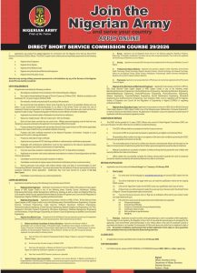 nigerian Army recruitment