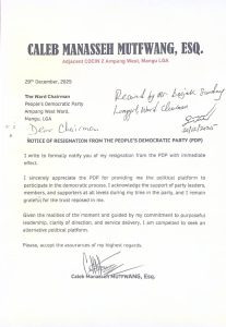 plateau governor Caleb Mutfwang resigns from pdp