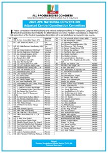 APC National convention