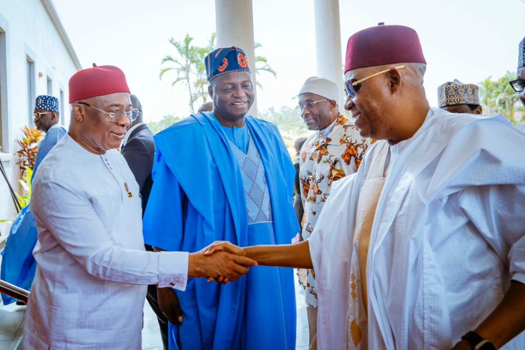 APC leaders, governors recommit to advancing Tinubu's Renewed Hope Agenda 3 APC leaders, governors recommit to advancing Tinubu's Renewed Hope Agenda