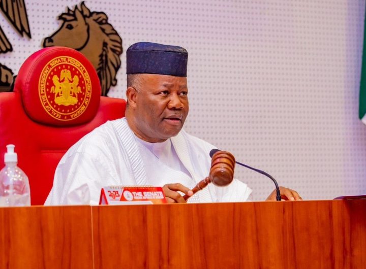 Senate President Godswill Akpabio