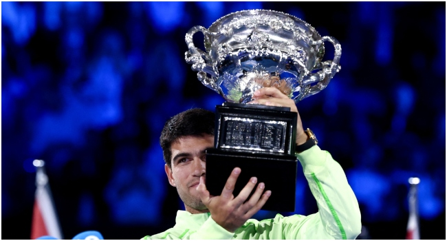 Alcaraz stuns Djokovic to Win first Australian Open