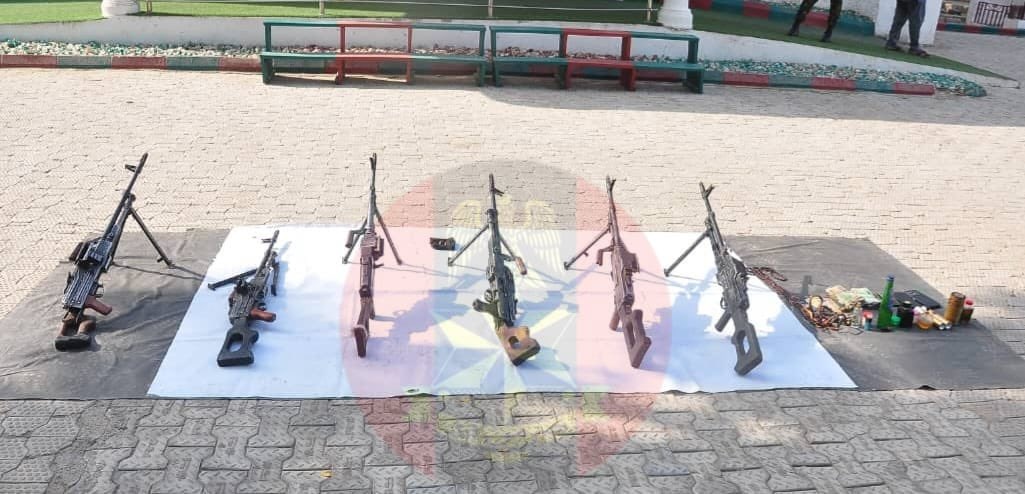 Troops recover weapons in intelligence led operation in Taraba