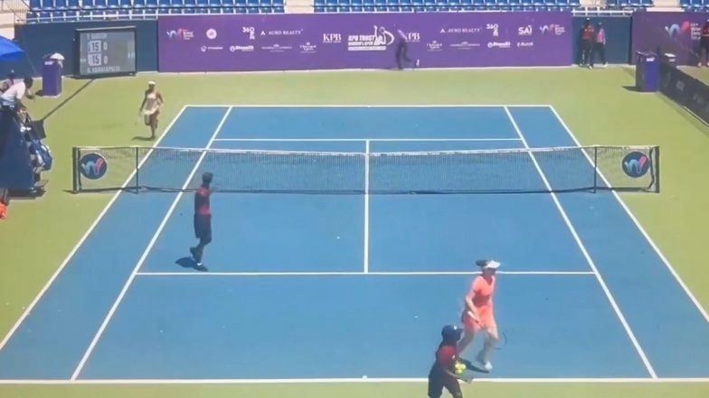 Bee invasion disrupts ITF Bengaluru Open as swarm halts match mid-game