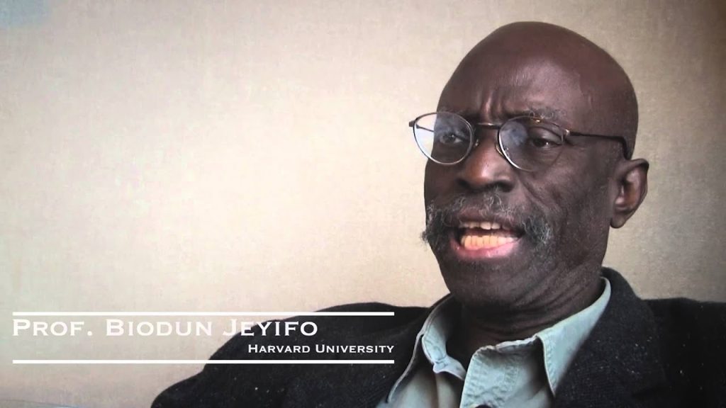 TRIBUTE - Biodun Jeyifo (BJ): Revolutionary Humanist Bows Out, By CHIDI AMUTA 2 Biodun Jeyifo