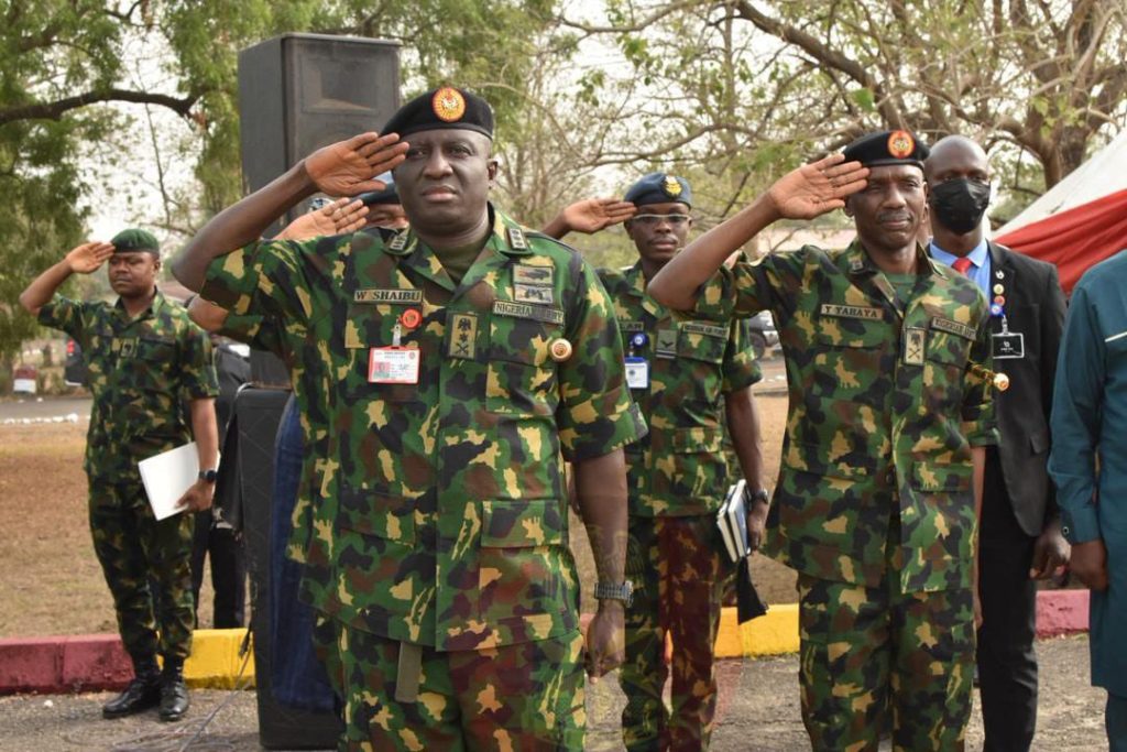 COAS Shaibu Waidi.