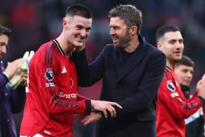 Carrick named manger of the month at Man United