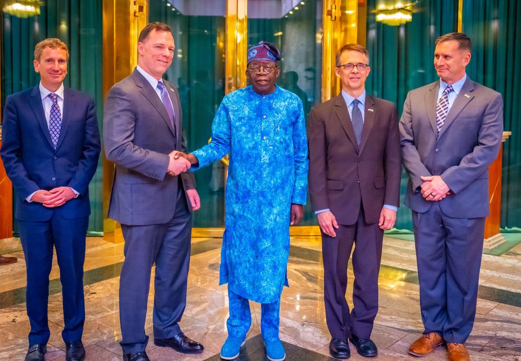 Commander US Africom visits President Tinubu and the Nigerian security chiefs