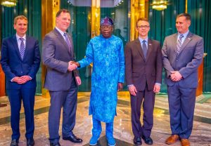Commander US Africom visits President Tinubu and the Nigerian security chiefs