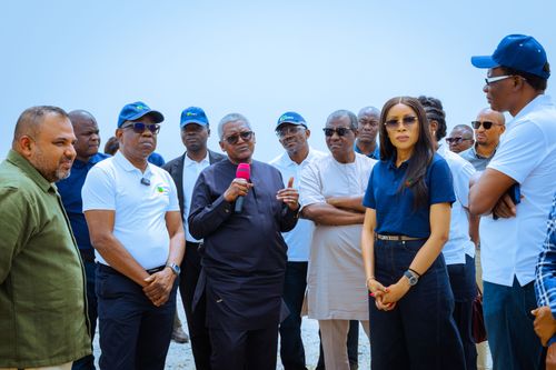 NNPC Ltd, Dangote Group forge strategic alliance to accelerate Nigeria's energy security, prosperity 3 GCEO NNPC Ltd, Engr. Bashir Bayo Ojulari speaks during a facility tour of the Dangote Refinery and Petrochemical Complex in Ibeju-Lekki, Lagos, on Saturday.
