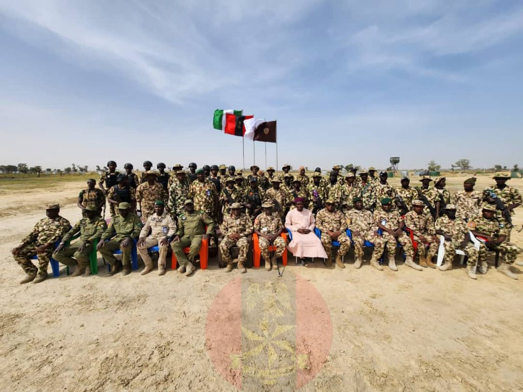Force Commander MNJTF charges troops, commissions FOB Duji