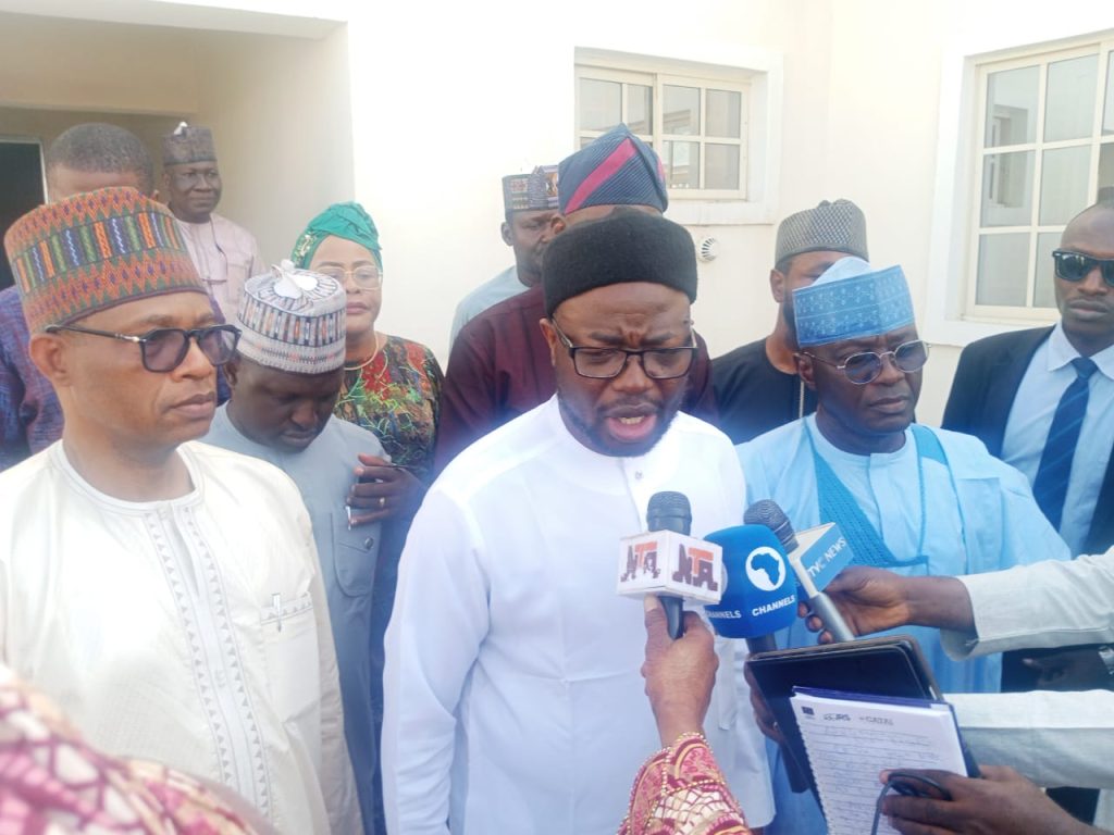 FG flags off emergency food and nutrition programme in Maiduguri, targets 10 northern states 2 Humanitarian minister during the flag off of the food di