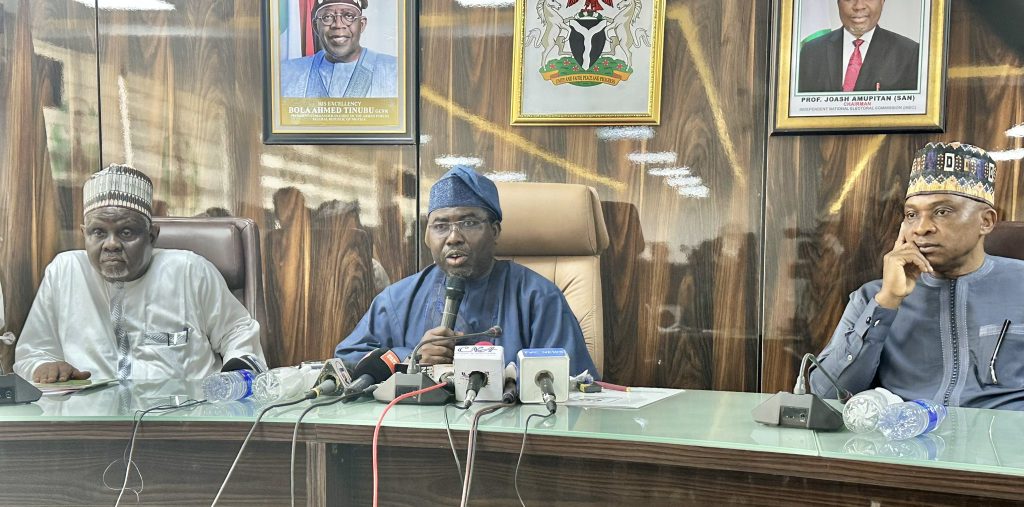 INEC chairman Joash Ojo Amupitan