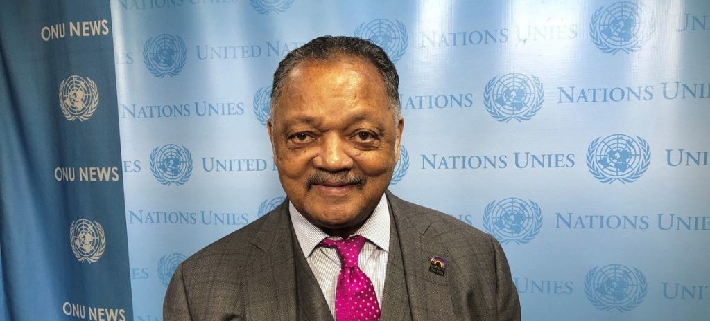 Civil Rights icon, Reverend Jesse Jackson